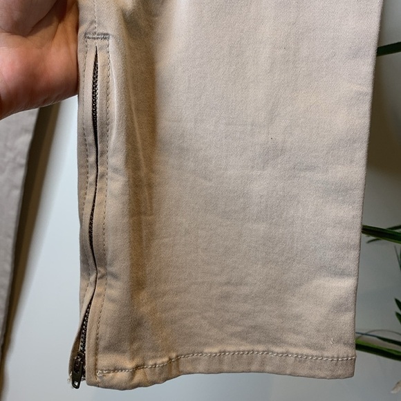 Hollister | Stacked Skinny Advanced Stretch Side Stripe Elastic Zip Cuff Pants S - Picture 13 of 17